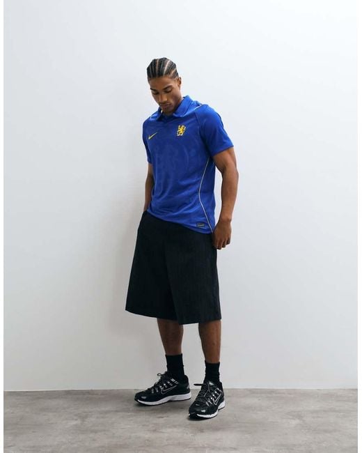 Nike Football Blue Nike Chelsea 26/27 Home Jersey for men