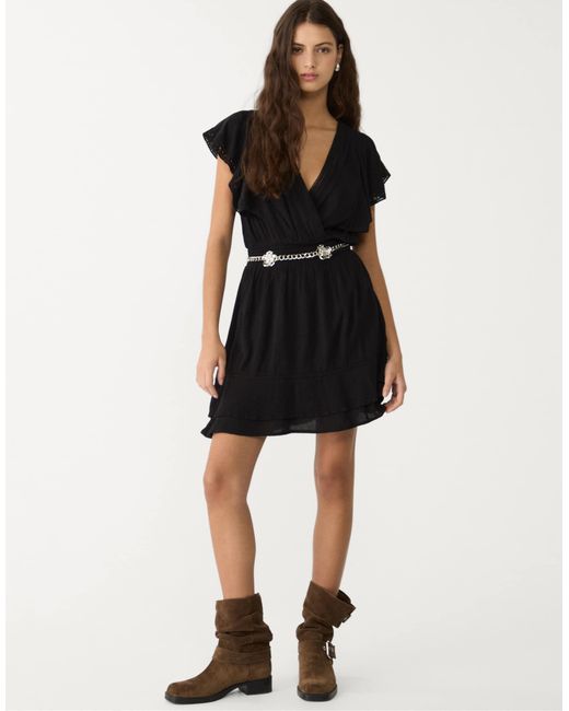 Stradivarius Black – minikleid