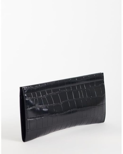 Pochette Allungata Nera di ASOS in Black