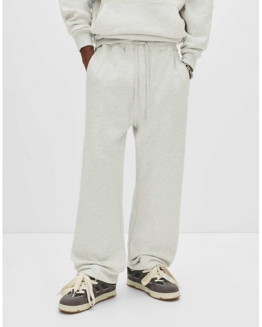 Pull&Bear – jogginghose in White für Herren