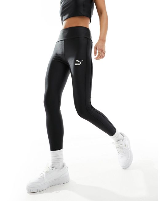 PUMA T7 High Waist leggings in White Lyst UK