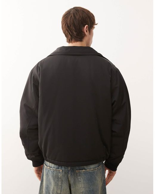 Weekday Black Nylon Jacket for men