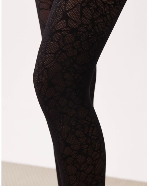 Weekday Natural Lace Tights