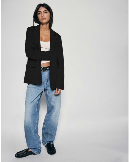 Pull&Bear Green – basic-blazer