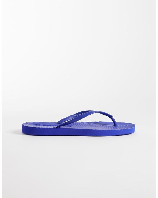 Sleeper Blue Tapered Thongs