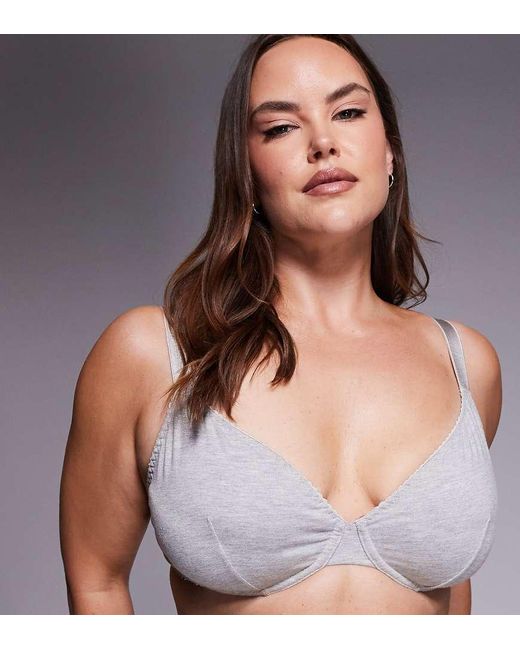 ASOS Asos Design Curve in het Gray