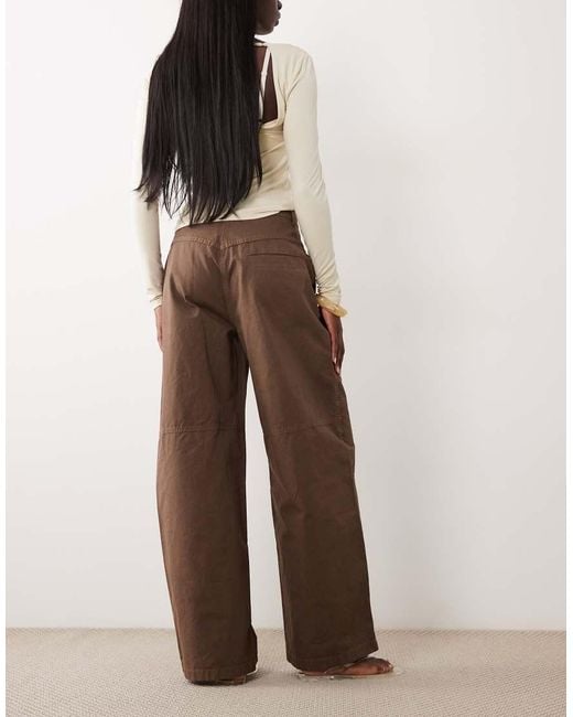 Cotton On Brown Haven Wide Leg Pant
