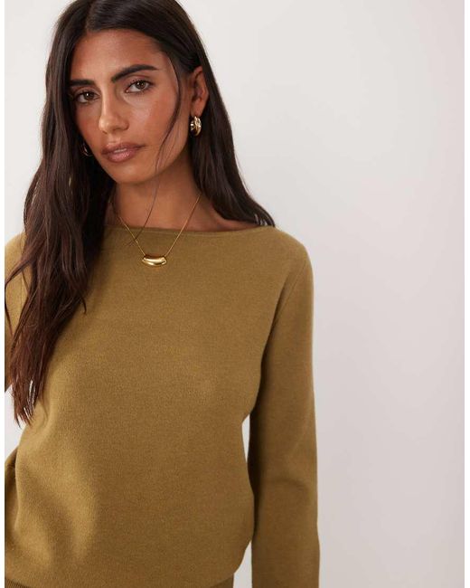 Mango Trui Met Boothals in het Green