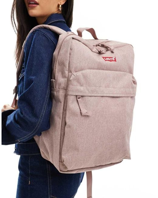 Levi's Blue L-Pack Standard Backpack With Logo
