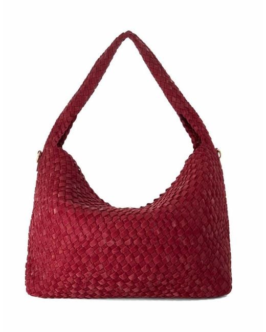 Dune Red Deliberate L Shoulder Bag