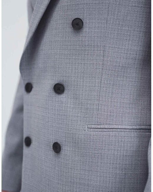 ASOS Gray Regular Suit Jacket for men