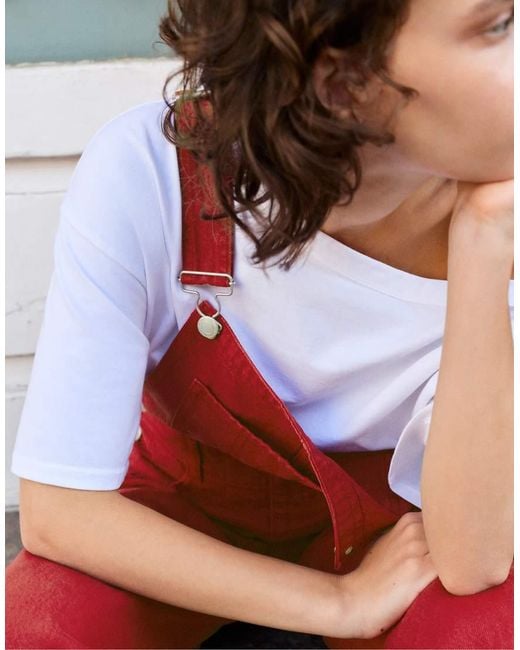 Salopette Lunga di Pull&Bear in Red