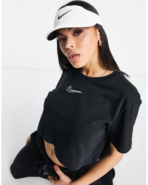 Nike Tennis Aero Visor in White | Lyst