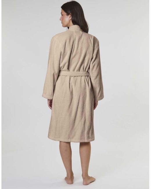 Loungeable Natural Classic Towelling Robe