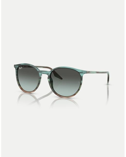 Ray-Ban Blue Rb2204 Phantos Sunglasses With Lens