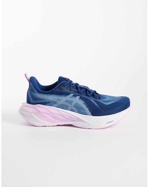 Asics Blue Dynablast 6 Running Trainers