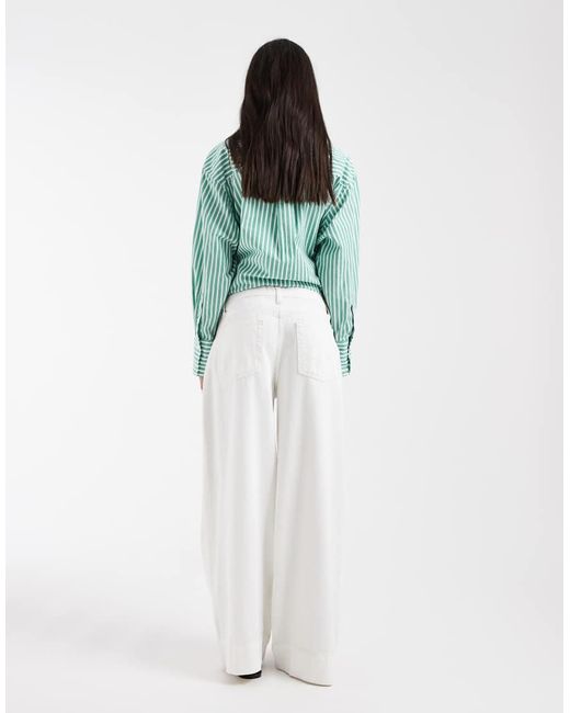 Gap Green Tie Waist Drawstring baggy Jeans