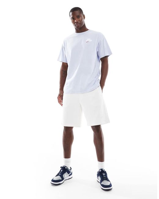 Nike White Short Sleeve T-shirt for men