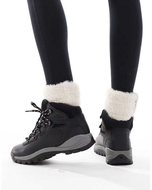Columbia Black Newton Ridge Plus Boots
