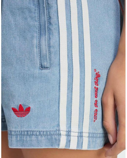 Adidas Originals Blue X Coca-Cola Denim Jorts