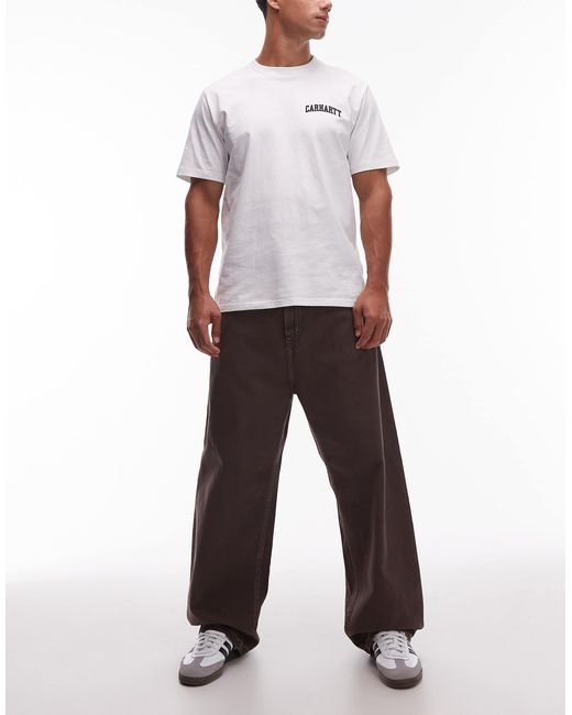 Carhartt – brandon – baggy hose in Brown für Herren