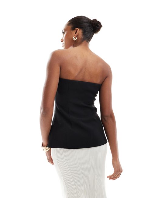 4th & Reckless Blue – elegantes, trägerloses oberteil