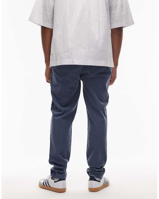 Tommy Hilfiger Blue Isaac Cord Trousers for men
