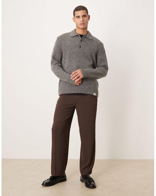 Calvin Klein – strickpullover in Gray für Herren