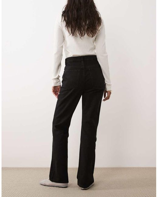 Mango White Matilda Straight Leg Jeans