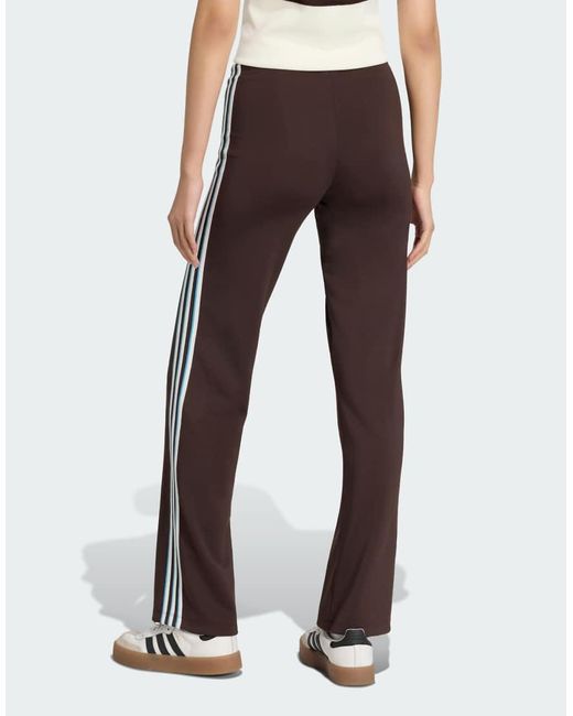 Adidas Originals Brown Slouchy Straight Leg Pants