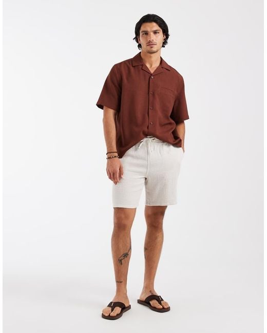 JJ Rebel Textured Shorts for men