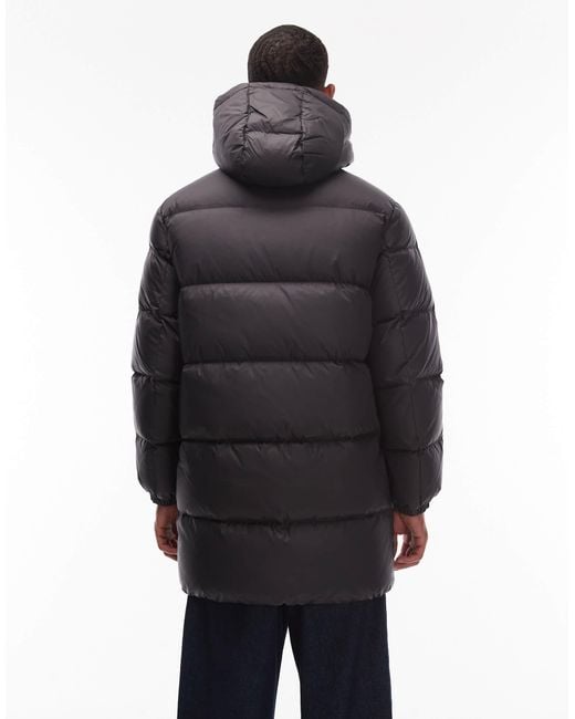 Tommy Hilfiger Blue Essential Down Long Puffer Jacket for men