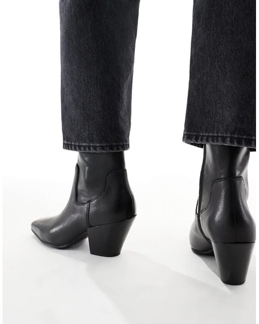 ALDO Black – adwaodith – ankle-boots aus leder