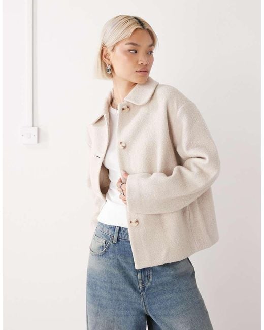 Monki Natural Coat