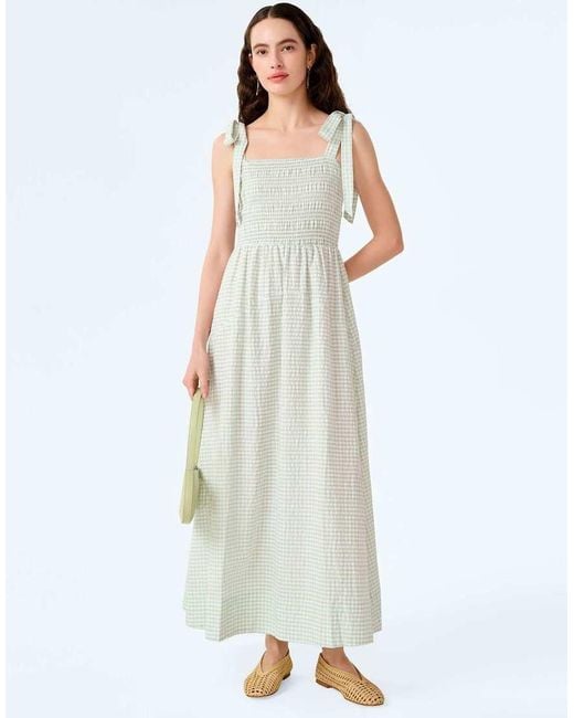 OMNES White Dixie Dress