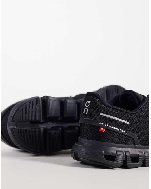 On Shoes Black Cloud 6 All Day Trainers