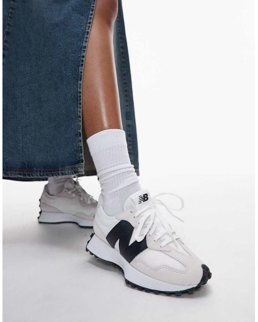 New Balance Blue 327 Trainers