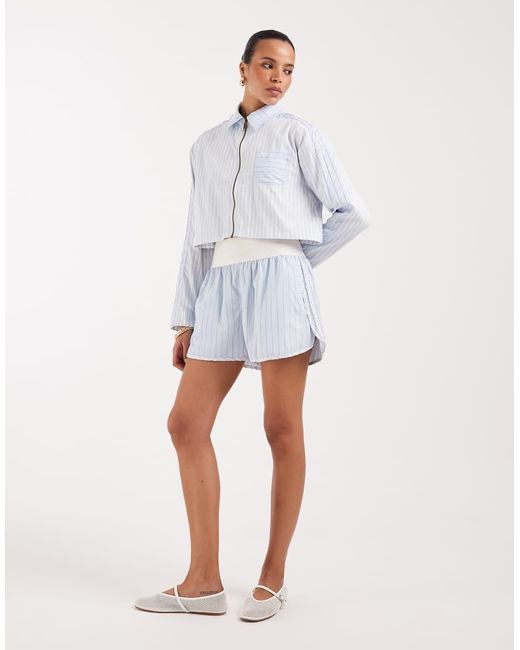 Adidas Originals White Premium Essentials Shorts
