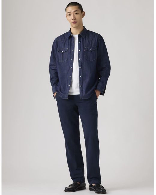 Levi's White Xx Authentic Relaxed Chinos for men