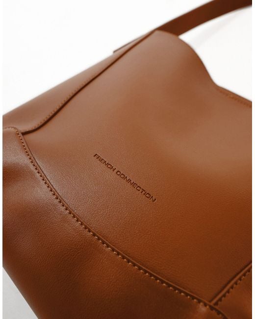 French Connection Slouchy Bucket Bag in Blue Lyst UK