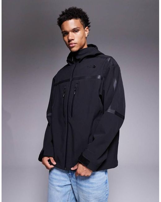 The North Face Blue Nse Softshell Hooded Jacket