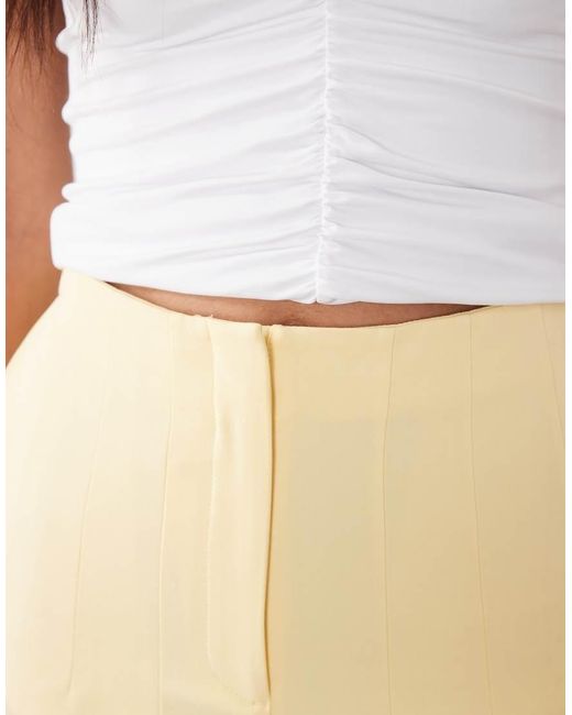 ASOS Natural A Line Tailored Short