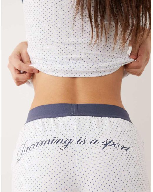 Cotton On Sleep in het White