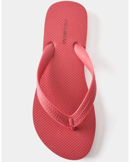 Pull&Bear Pink Flat Sandals