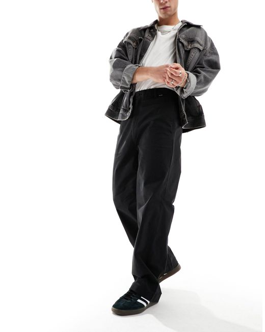 Modern - pantaloni comodi a fondo ampio neri di Calvin Klein in Black da Uomo