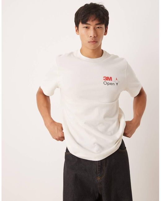 Camiseta Blanca Con Diseño De Golf En La Espalda De Abercrombie & Fitch de hombre de color Natural