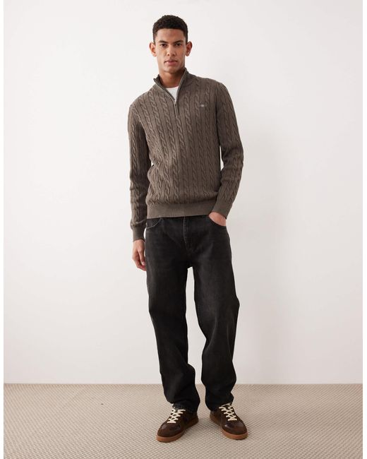 Gant – pullover in Brown für Herren