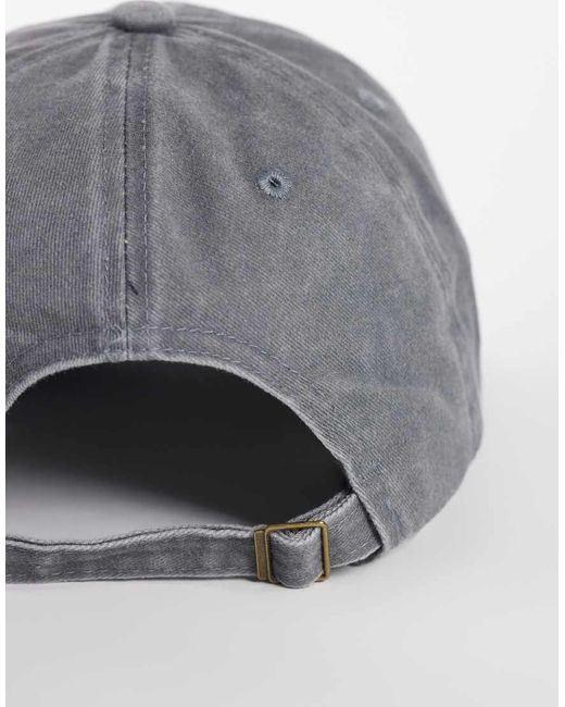 SUI AVA Gray Busy Relaxing Slogan Cap