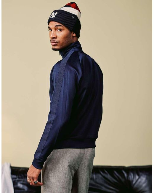Fred Perry Black Co-ord Track Jacket for men