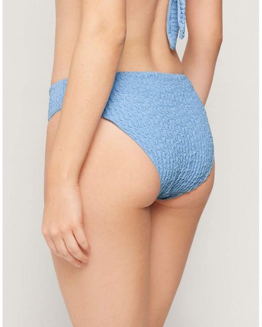 Tezenis Blue Dreamy Texture Classic Bikini Bottoms